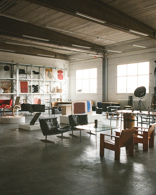 Modern office space with furniture and decor