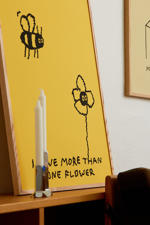More than one flower