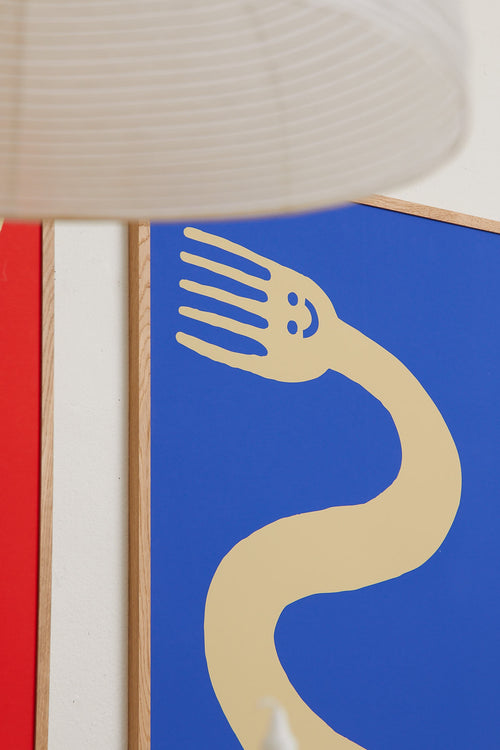 Flexible Fork Blue