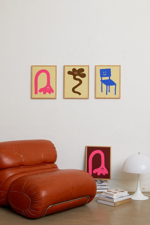 Cheerful Chair Blue