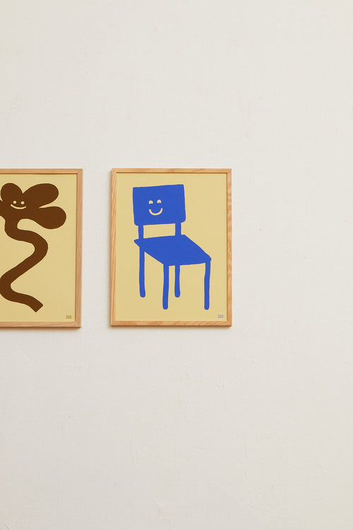 Cheerful Chair Blue