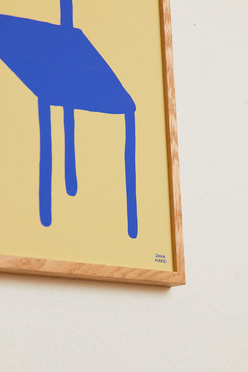 Cheerful Chair Blue