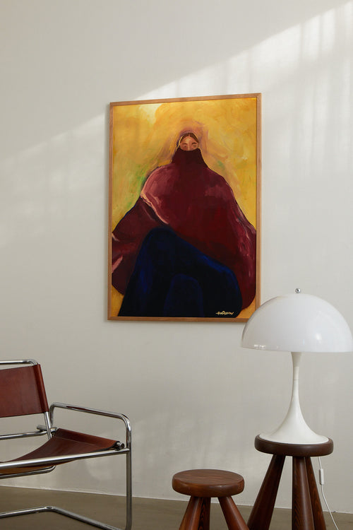 Sit like Mona