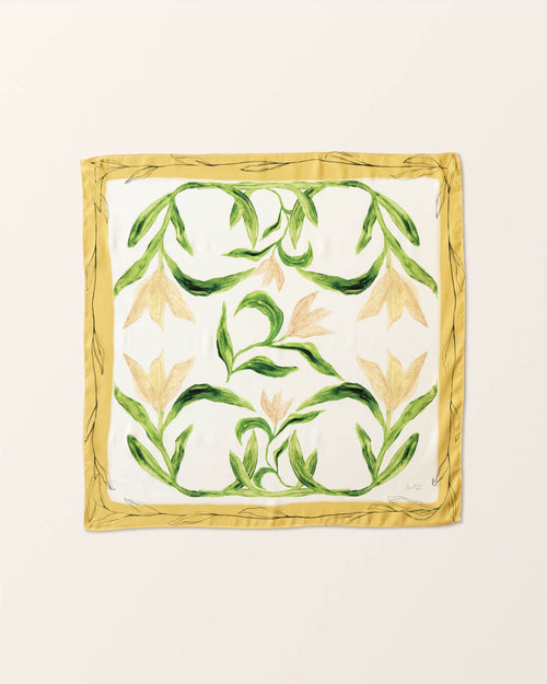 Art Scarf - Shades of spring