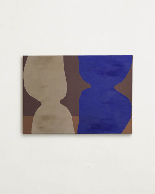 Canvas - Conversation in Blue