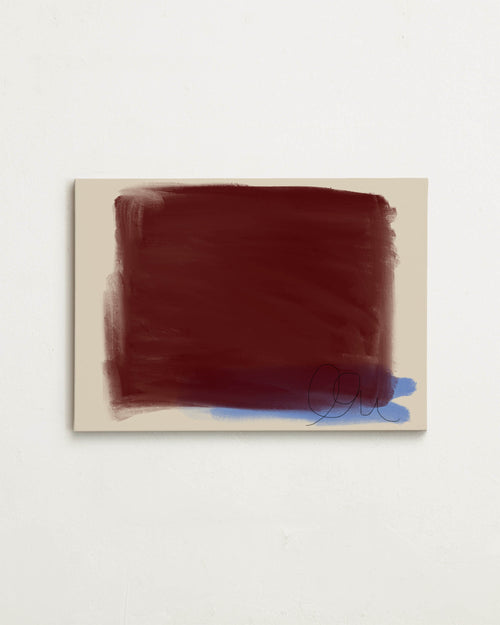 Canvas - Red wine