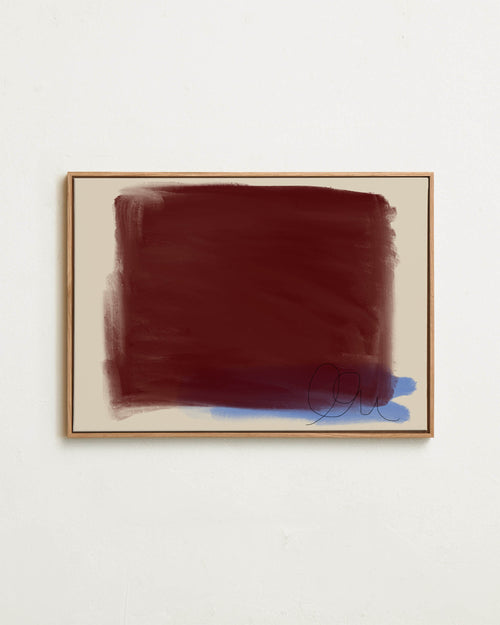 Canvas - Red wine