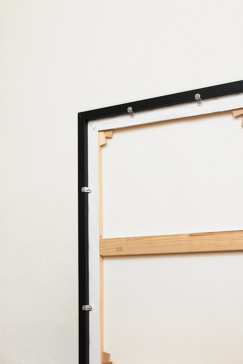 Svart träram canvas