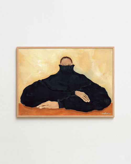 Black turtleneck