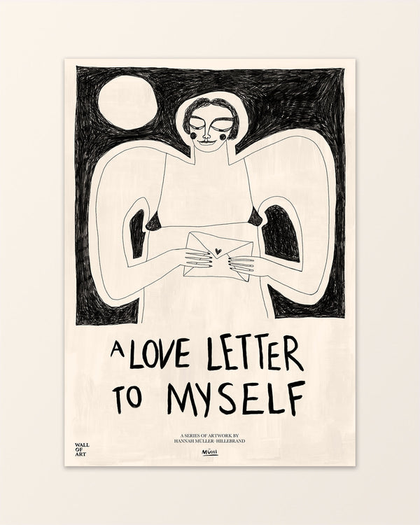 A love letter to myself - Poster av Mühi