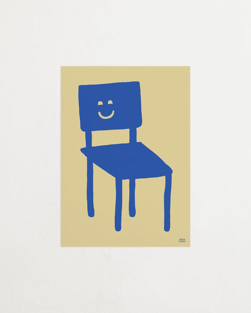 Cheerful Chair Blue