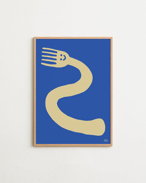 Flexible Fork Blue