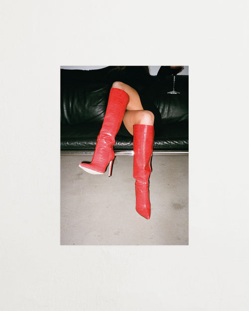 Put your heels on