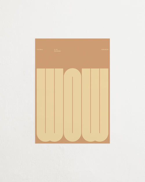 Poster with 