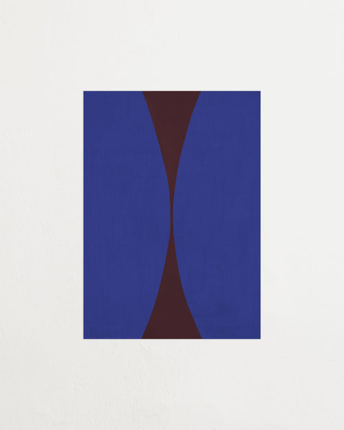 Shape Blue Burgundy