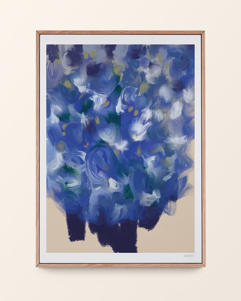 Ljudabsorbent ljus Ekram - Flower bath - Abstracta x Wall of Art