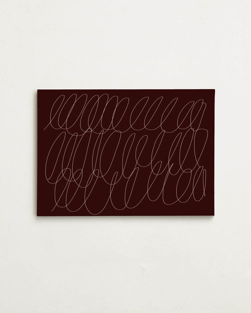 Canvas - Sloppy Swirls Wine