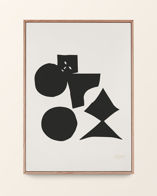 Ljudabsorbent ljus Ekram - Format Figure - Abstracta x Wall of Art
