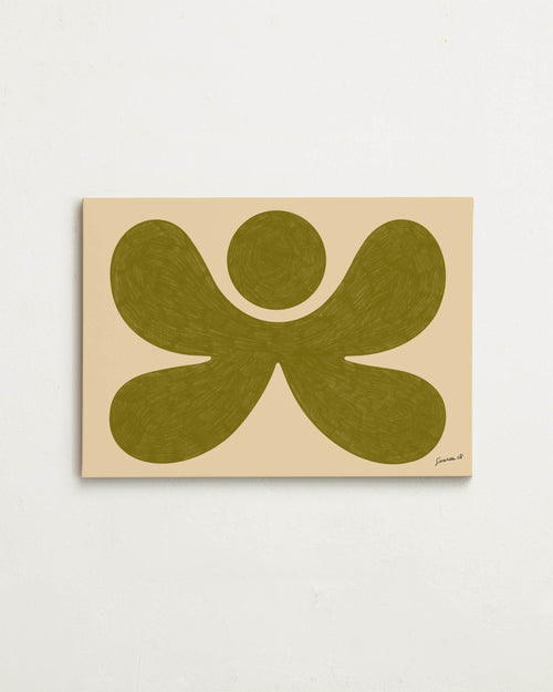 Canvas - Figure Green