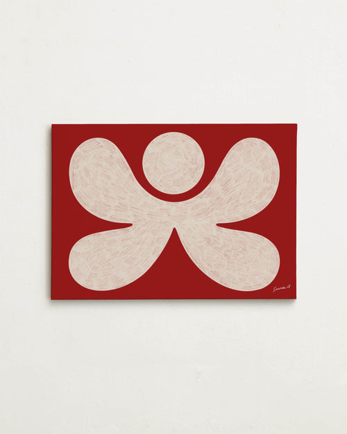 Canvas - Figure Red