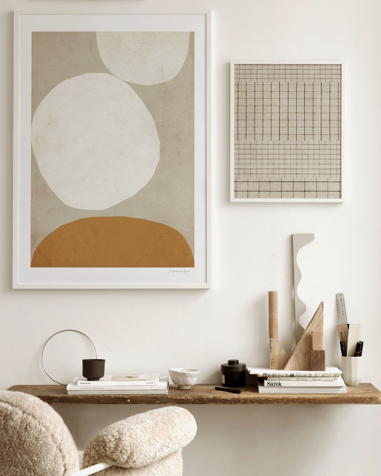 Honey - Minimalistisk poster - Julia Hallström Hjort