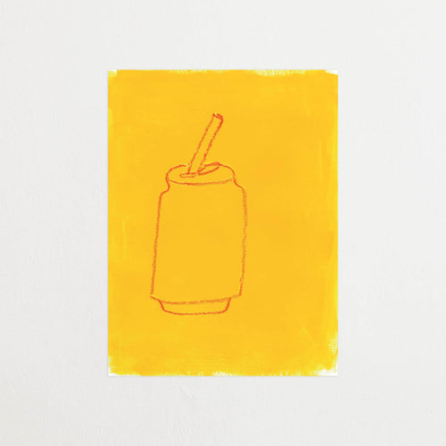 Yellow Glass Isis-Maria Poster