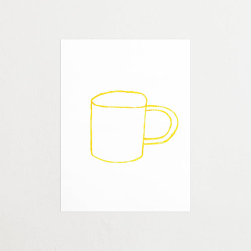 White Glass Isis-Maria Poster