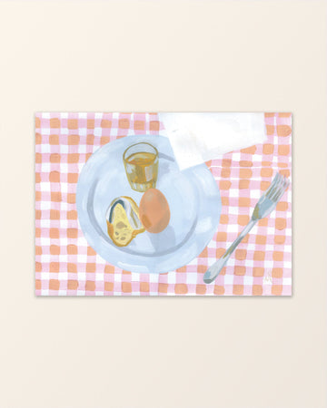 Sicilian Meal Poster - Amanda Åkerman