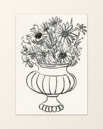 Sunflowers Still Life - Poster - Isabelle Vandeplassche
