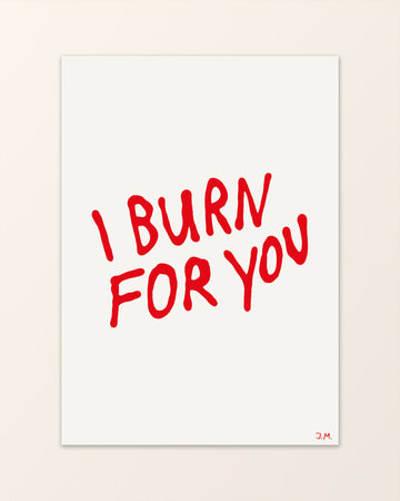 Jana Marei Burn for you Poster