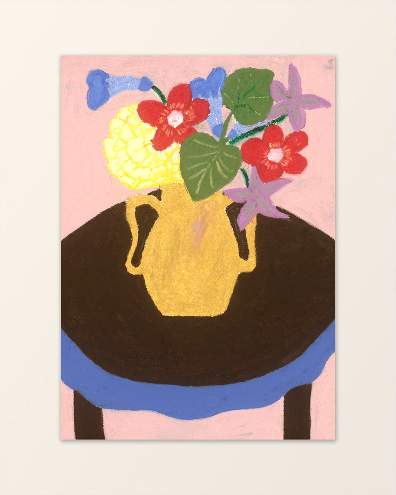 A table for flowers - Poster - Jennie Petersen
