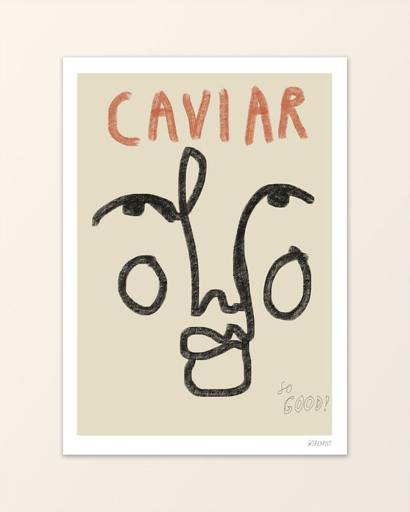 Caviar Lisa Wirenfelt Print