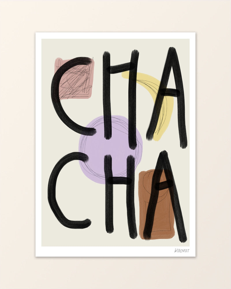 Cha cha Lisa Wirenfelt Poster