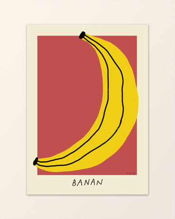 Madelene Mollard Banan Print