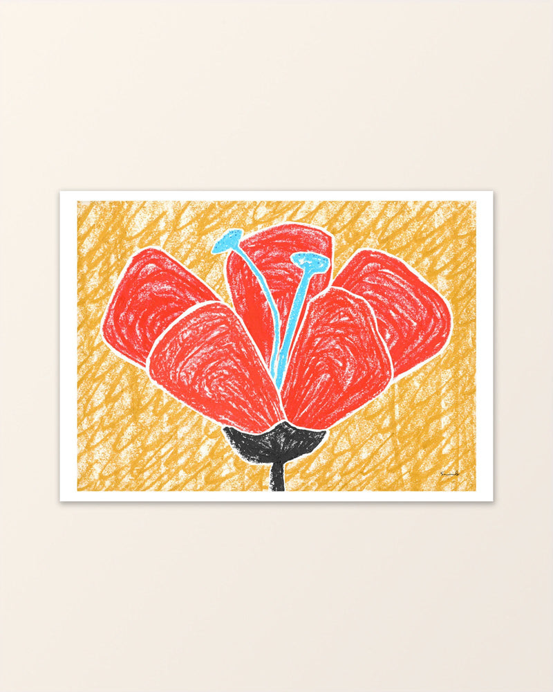 Spring Red - Spring flower collection - Poster - Saulo